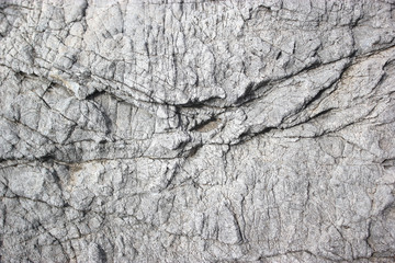 Fototapete Steine Hellgraue Steinstruktur mit vielen flachen und tiefen Rissen  © vectorus