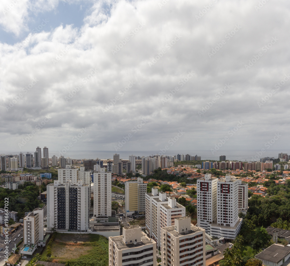 Cidade vista de cima