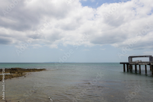 mar azul da Bahia