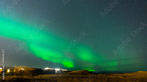 Aurora Borealis, Northern lights in Iceland © jeafish