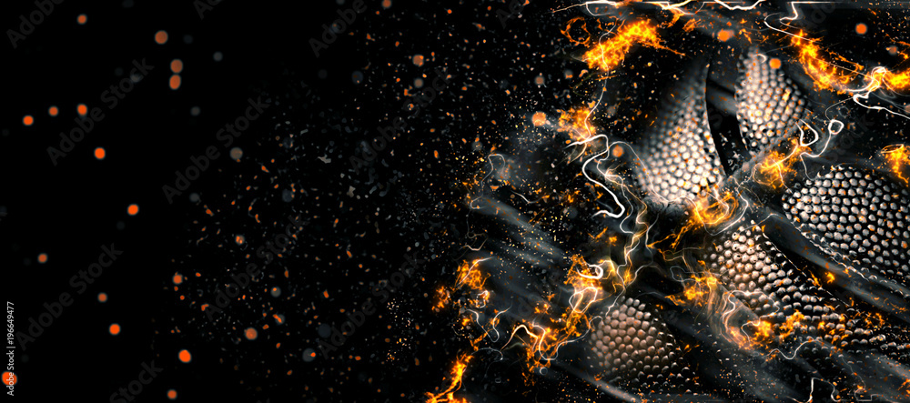 Fototapeta premium Basketball background. Abstract dark basketball background with copy space.