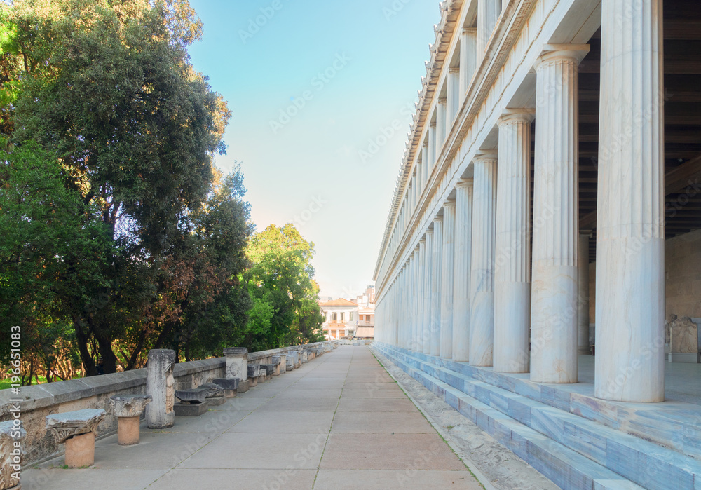 Agora of Athens, Greece