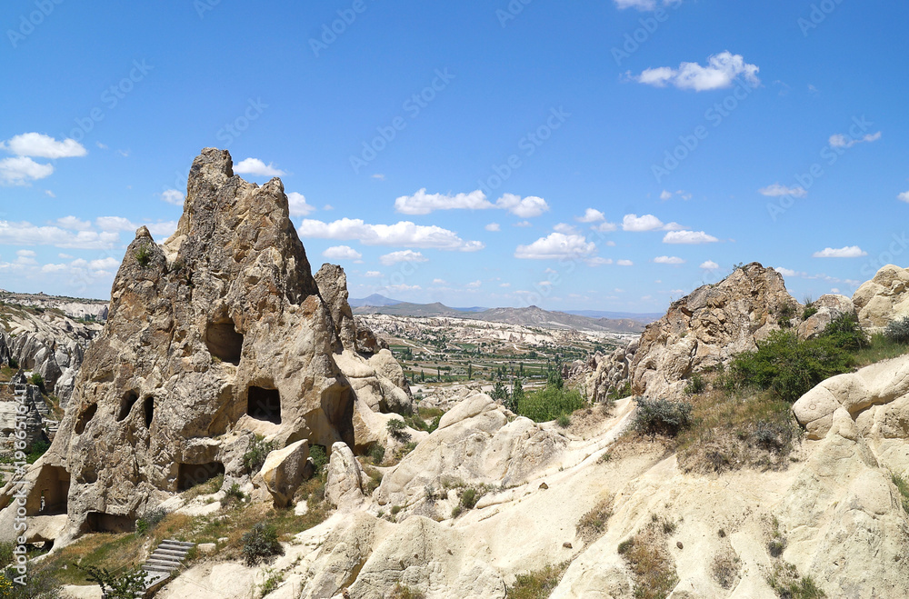  the quaint landscape of Cappadocia