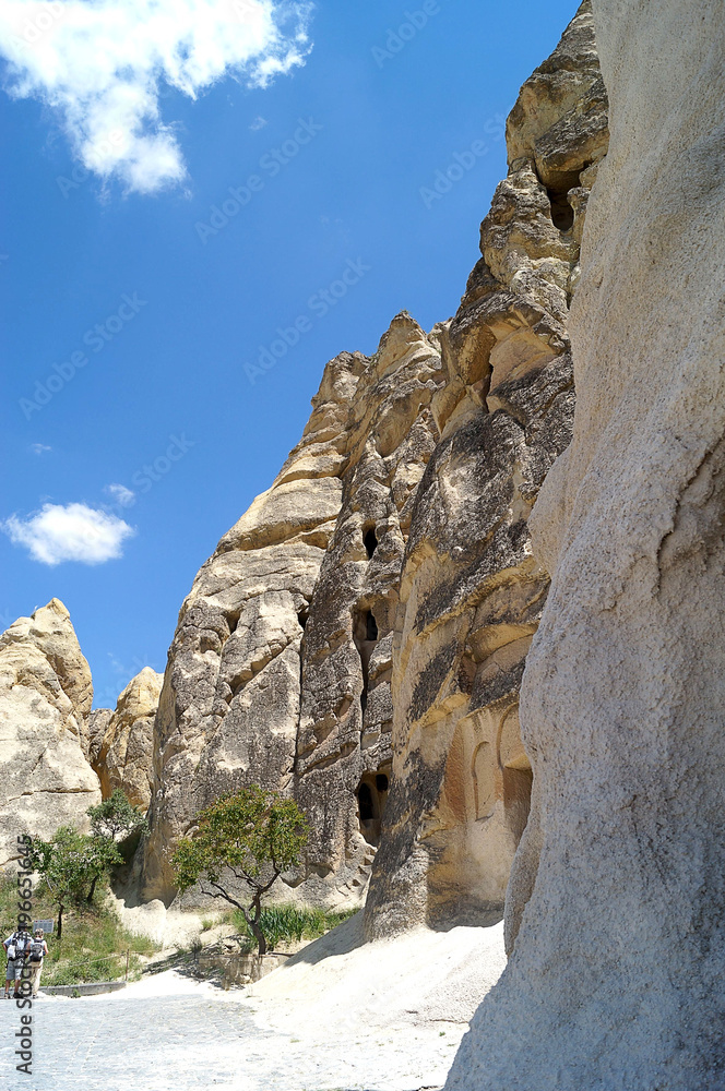  the quaint landscape of Göreme. Cappadocia
