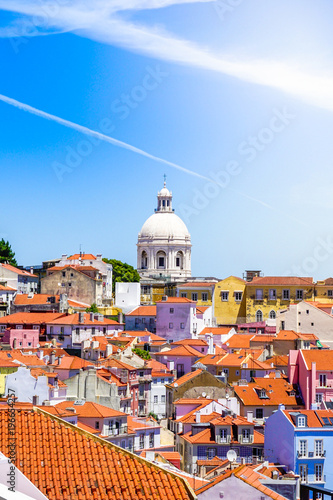 A view of the Lisbon Alfama District