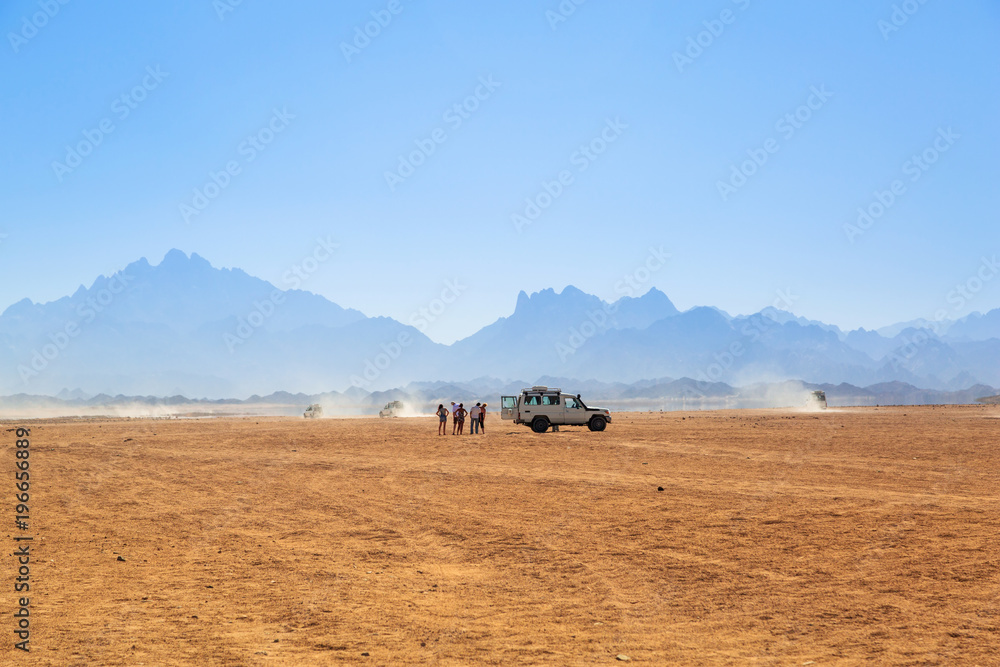 Off road trip to african desert of Egypt Off road trip to african desert of Egypt