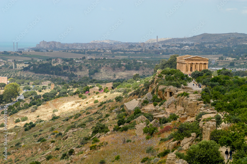 Im Tal der Tempel von Agrigento