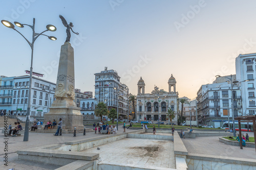 Oran - June 02, 2017: The Opera building of Oran, Algeria