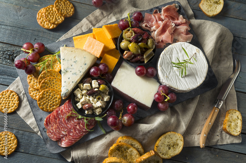 Slika na platnu Gourmet Fancy Charcuterie Board