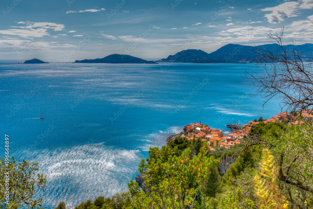 Fototapeta premium Cinque Terre am Meer