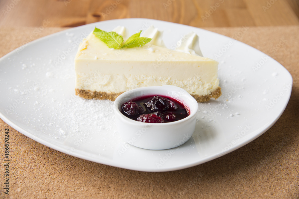Cheese cake with berries Cheese cake with berries