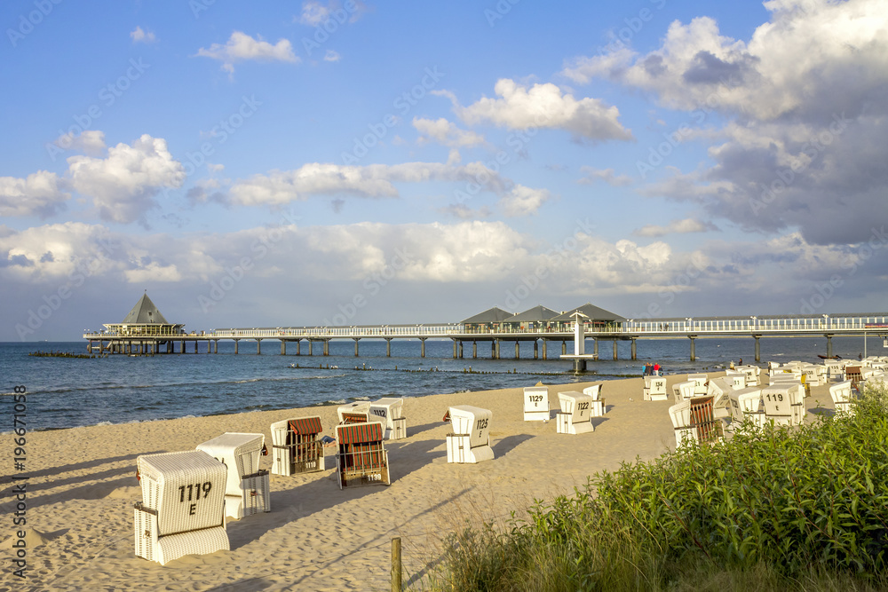 Obraz premium Heringsdorf Seebrücke 