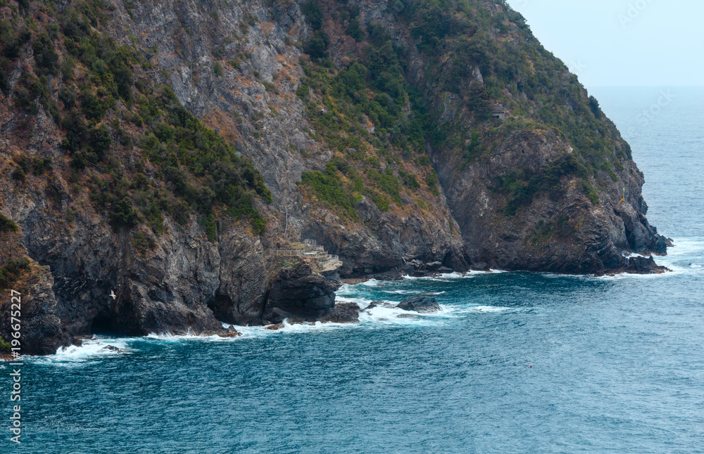 Summer Riomaggiore outskirts, Cinque Terre