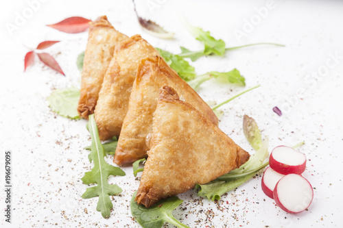 Samosas, indian food