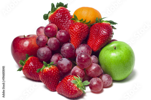 delicious and healthy vitamin set fruits