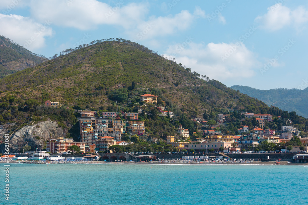 Levanto coast, Liguria, Italy