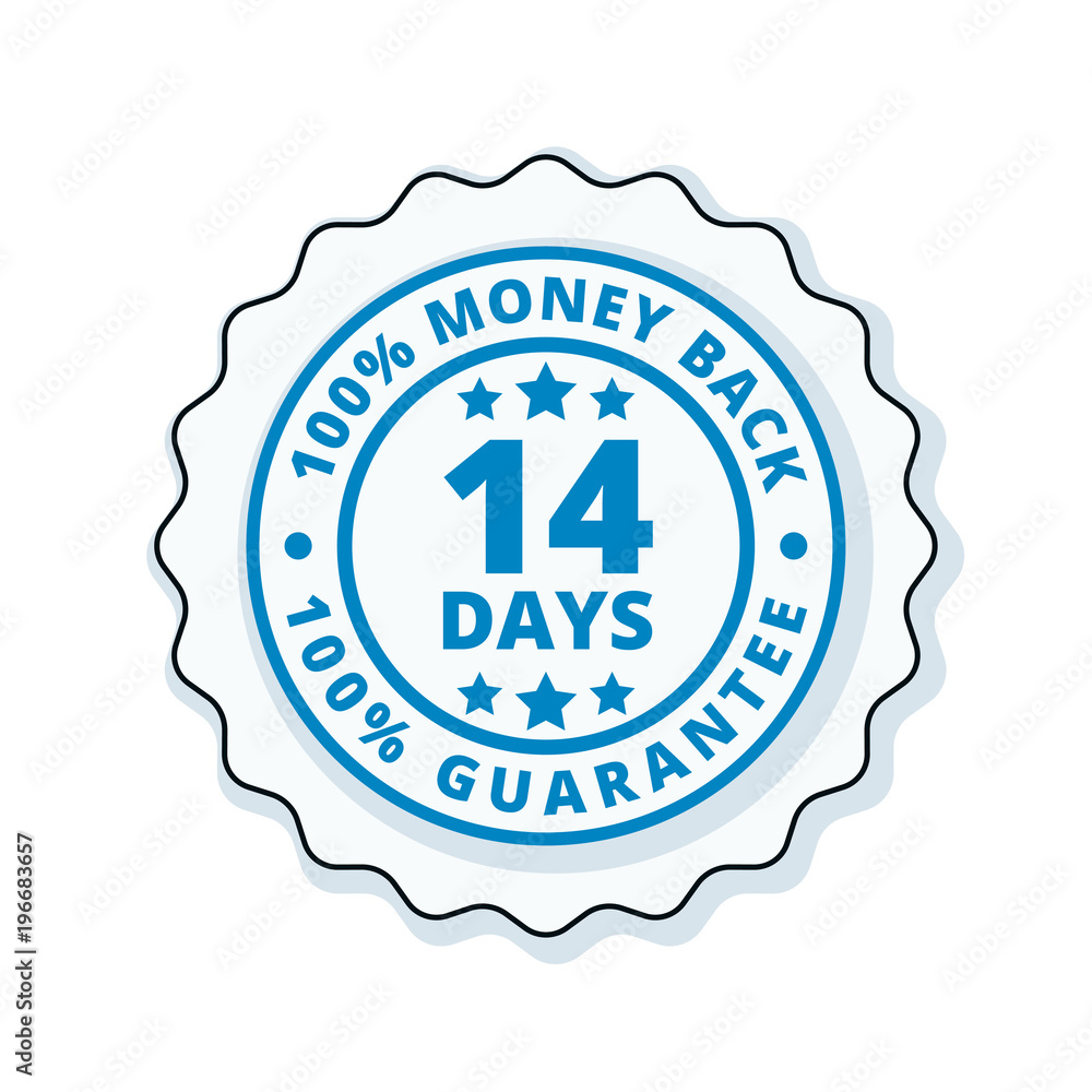 14 Days Money Back illustration 14 Days Money Back illustration