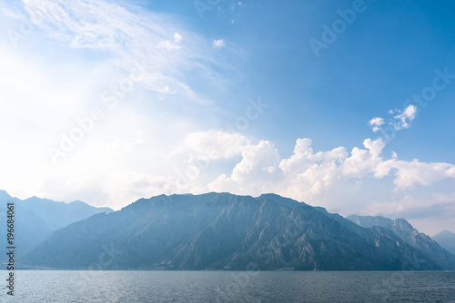 A Picture of one of the biggest Lakes in the north of Italy, the Lake Garda or Lago di Garda