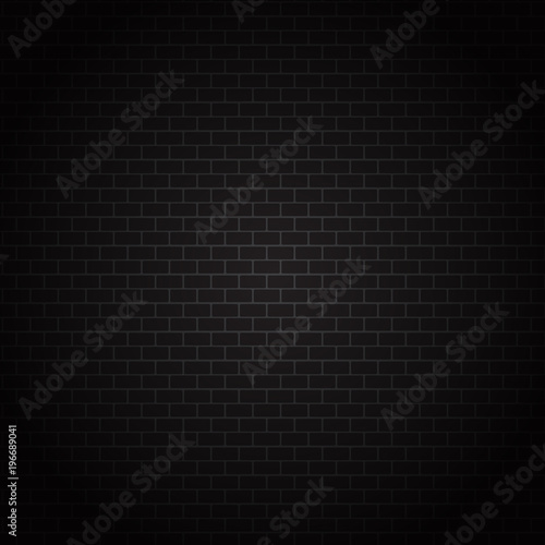 Dark brick wall texture