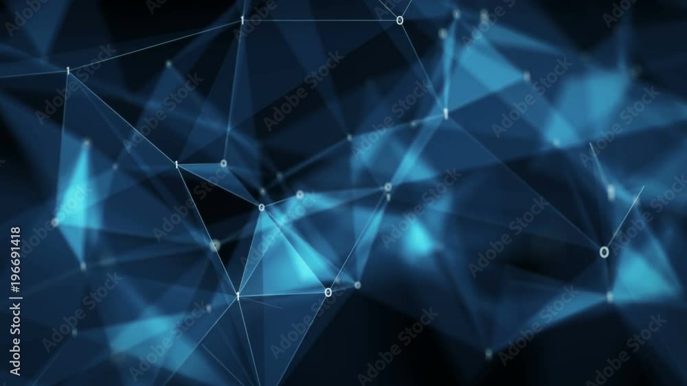 Abstract binary polygon plexus nodes connections network For visuals vj internet presentations motion background hi-tech technology science engineering medical dashboard Seamless Loop Abstract binary polygon plexus nodes connections network For visuals vj internet presentations motion background hi-tech technology science engineering medical dashboard Seamless Loop