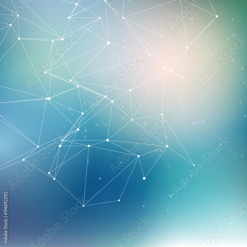 Low poly mesh background
