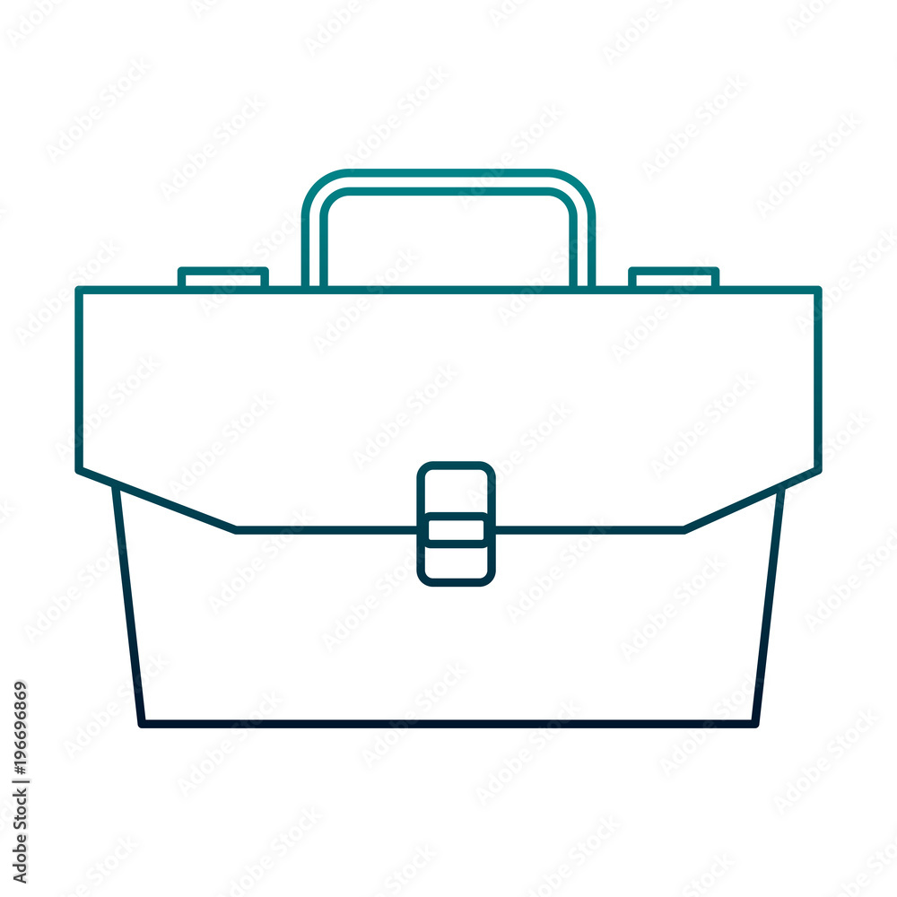 Business briefcase symbol vector illustration graphic design Business briefcase symbol vector illustration graphic design