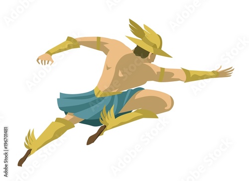 hermes god running