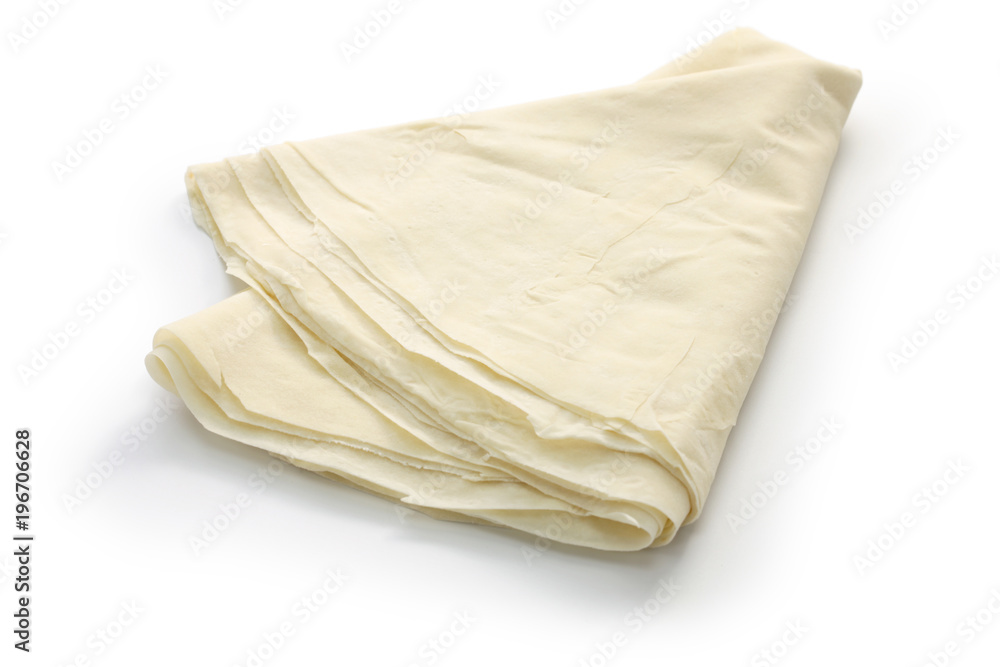 yufka is Turkish huge circular thin flatbread sheets, ingredients for making borek. yufka is Turkish huge circular thin flatbread sheets, ingredients for making borek.