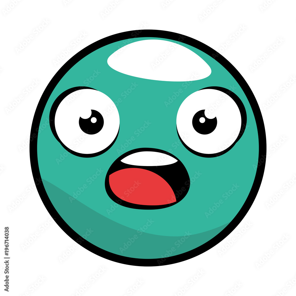 emoticon face kawaii character emoticon face kawaii character