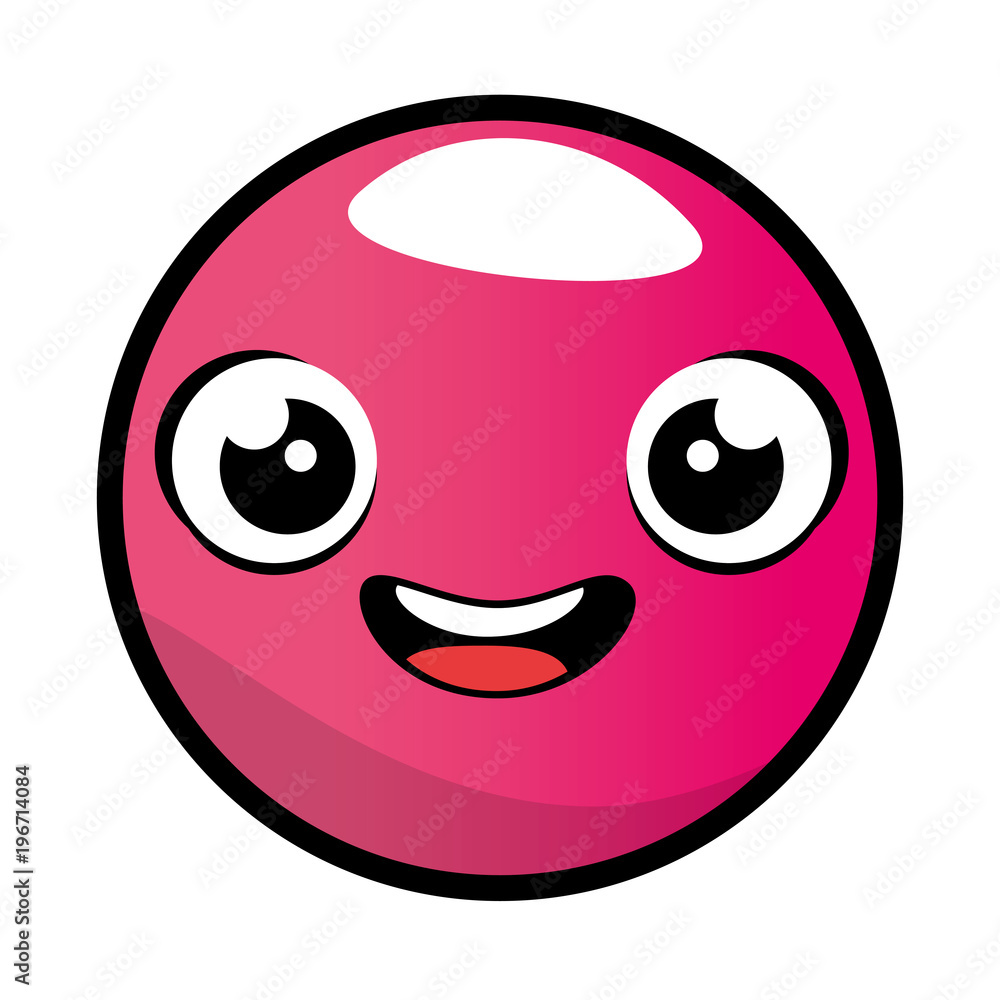 emoticon face kawaii character emoticon face kawaii character