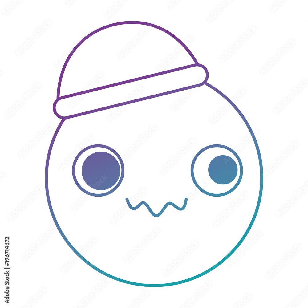 emoticon face kawaii character emoticon face kawaii character