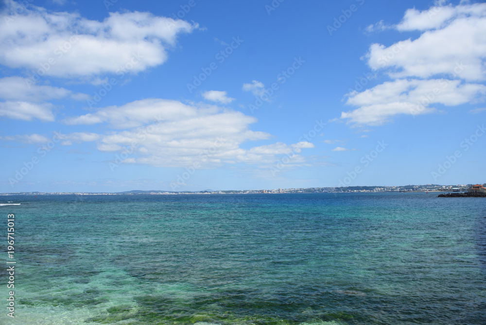Obraz premium 沖縄 浦添の海