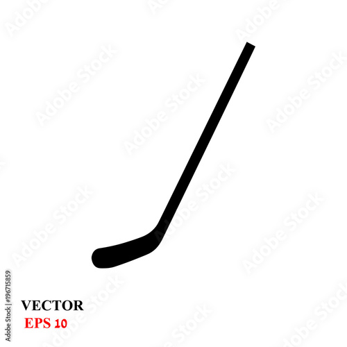 hockey stick. vector illustration