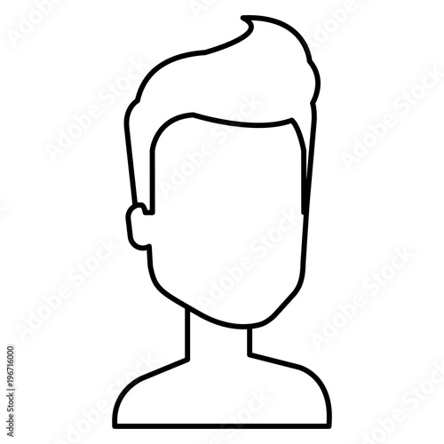 young man shirtless avatar character