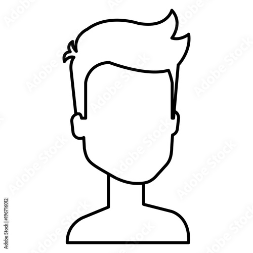 young man shirtless avatar character