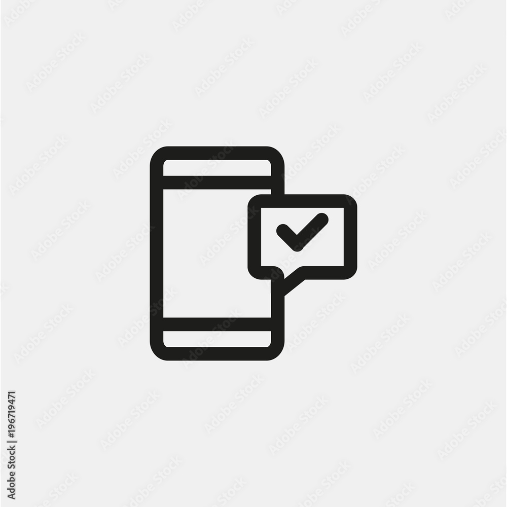 Smartphone vector icon Smartphone vector icon