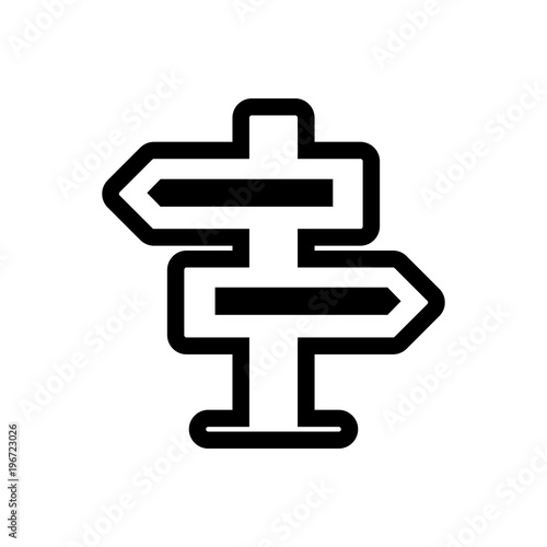 doorknob dont disturb outlined vector icon