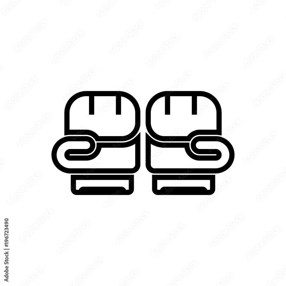 boxing gloves outlined vector icon boxing gloves outlined vector icon