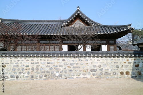 Korean traditional background,old palace