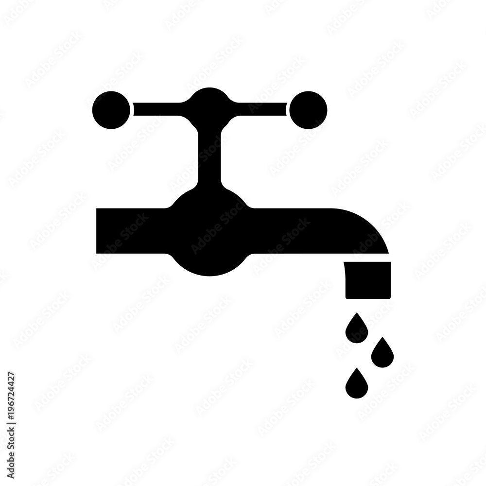 faucet filled vector icon faucet filled vector icon