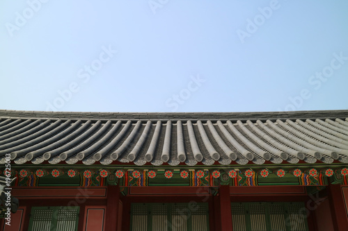 Korean traditional background,old palace