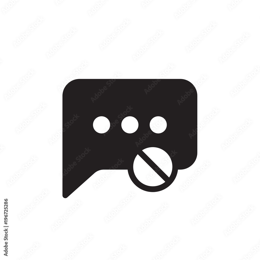 block message filled vector icon. Modern simple isolated sign. Pixel perfect vector illustration for logo, website, mobile app and other designs block message filled vector icon. Modern simple isolated sign. Pixel perfect vector illustration for logo, website, mobile app and other designs