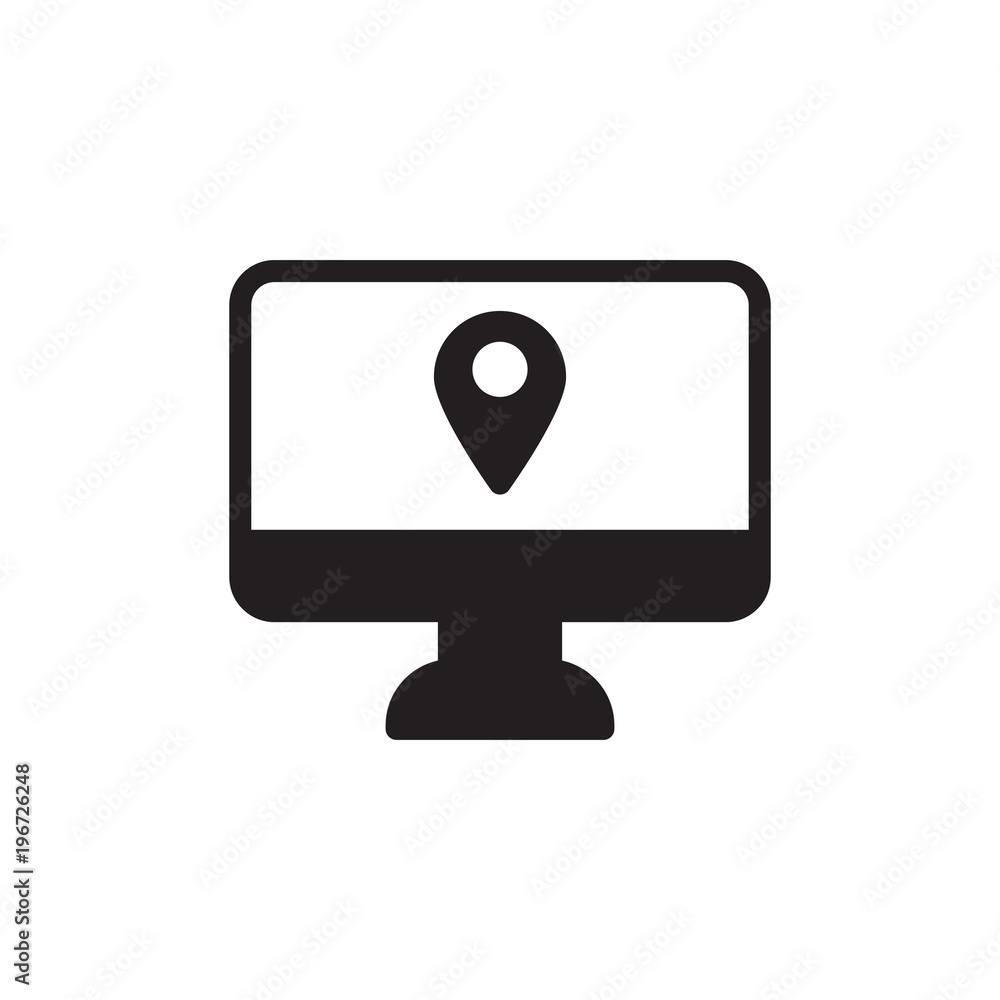 web location filled vector icon. Modern simple isolated sign. Pixel perfect vector illustration for logo, website, mobile app and other designs web location filled vector icon. Modern simple isolated sign. Pixel perfect vector illustration for logo, website, mobile app and other designs
