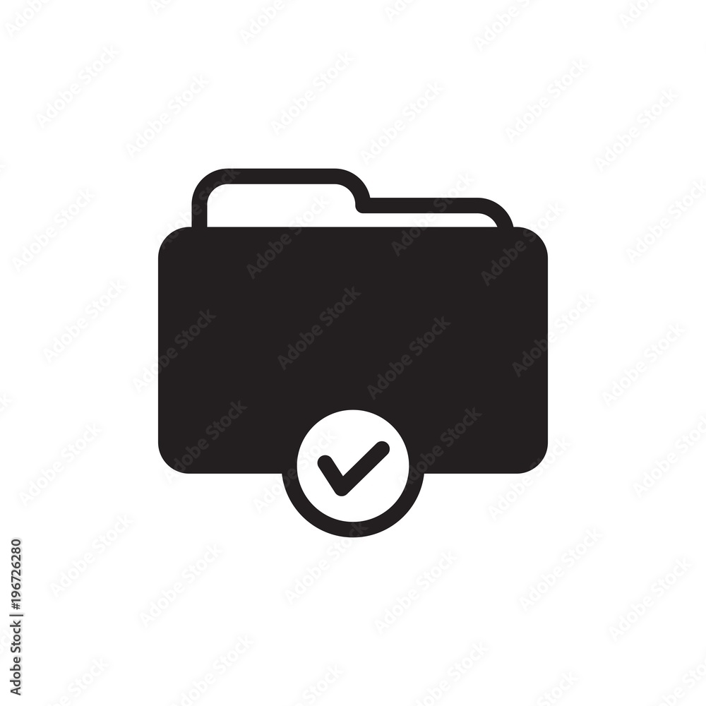check folder, approve folder filled vector icon. Modern simple isolated sign. Pixel perfect vector illustration for logo, website, mobile app and other designs check folder, approve folder filled vector icon. Modern simple isolated sign. Pixel perfect vector illustration for logo, website, mobile app and other designs