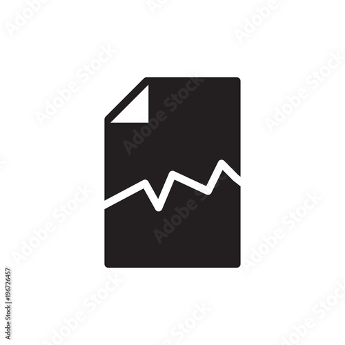 corrupted file, broken file filled vector icon. Modern simple isolated sign. Pixel perfect vector  illustration for logo, website, mobile app and other designs