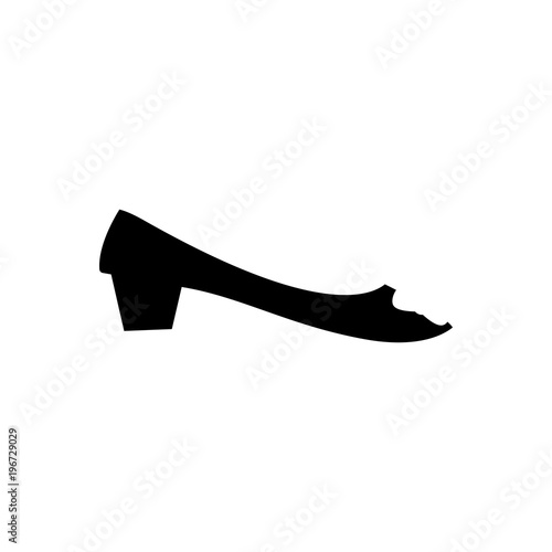 Shoe filled vector icon. Modern simple isolated sign. Pixel perfect vector illustration for logo, website, mobile app and other designs
