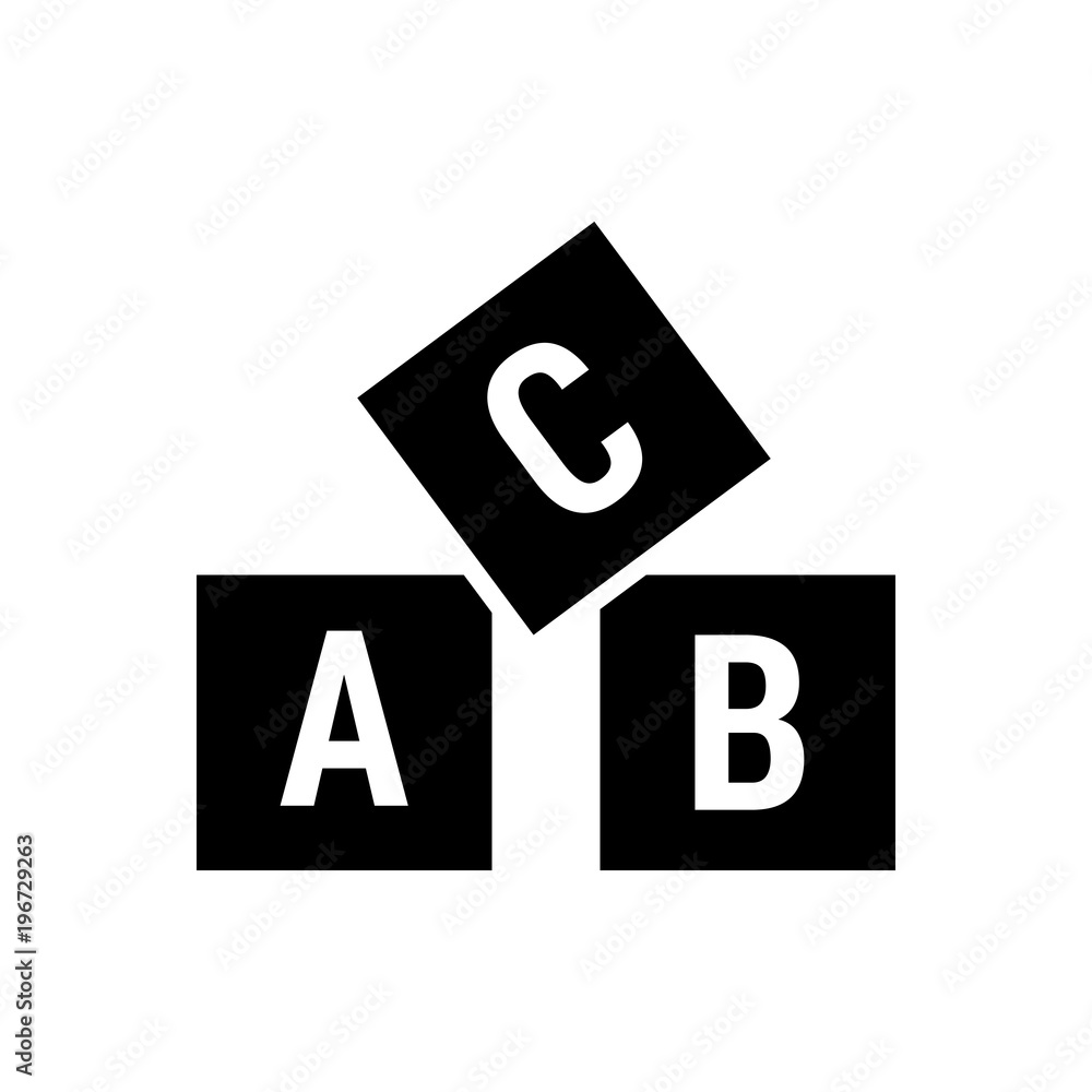ABC filled vector icon. Modern simple isolated sign. Pixel perfect vector illustration for logo, website, mobile app and other designs ABC filled vector icon. Modern simple isolated sign. Pixel perfect vector illustration for logo, website, mobile app and other designs