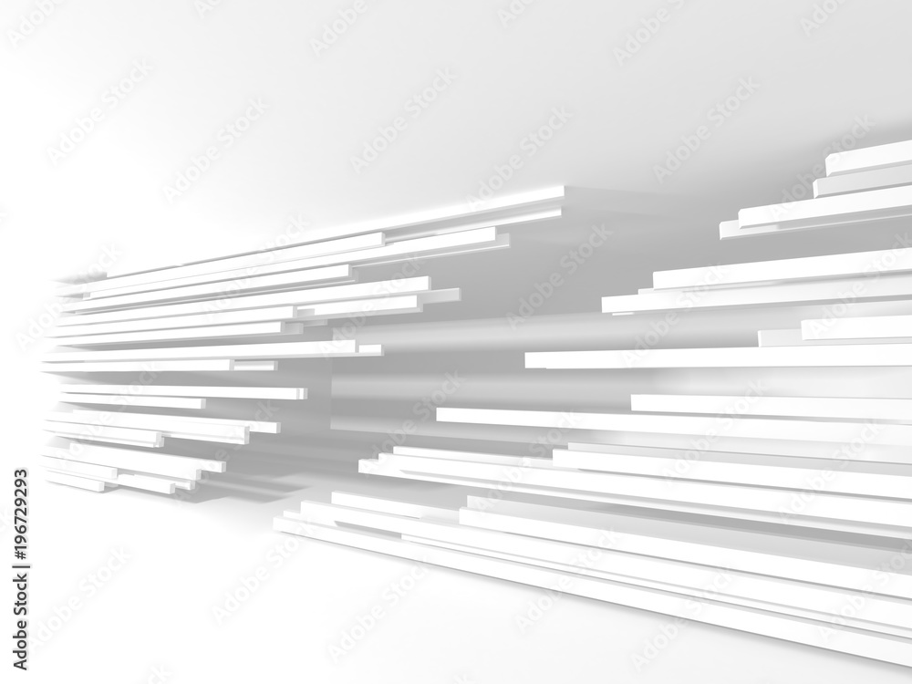 Abstract Modern White Architecture Background Abstract Modern White Architecture Background