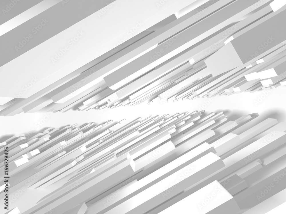 Futuristic White Architecture Design Background Futuristic White Architecture Design Background