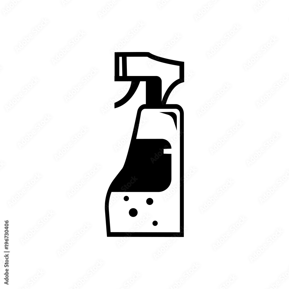 Cleaning spray filled vector icon. Modern simple isolated sign. Pixel perfect vector illustration for logo, website, mobile app and other designs Cleaning spray filled vector icon. Modern simple isolated sign. Pixel perfect vector illustration for logo, website, mobile app and other designs